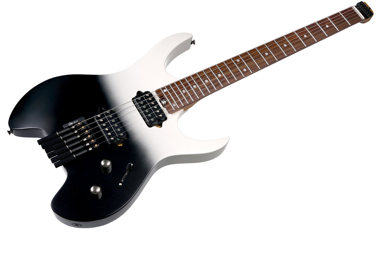 MHL50 Headless Guitar Black-White Gradient